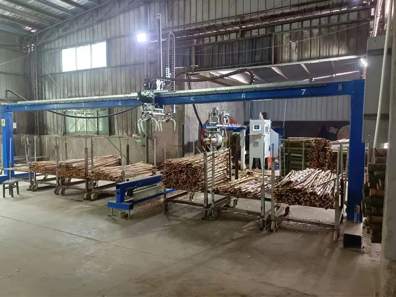 Automatic Bamboo Splitting and Sorting Machine User Case